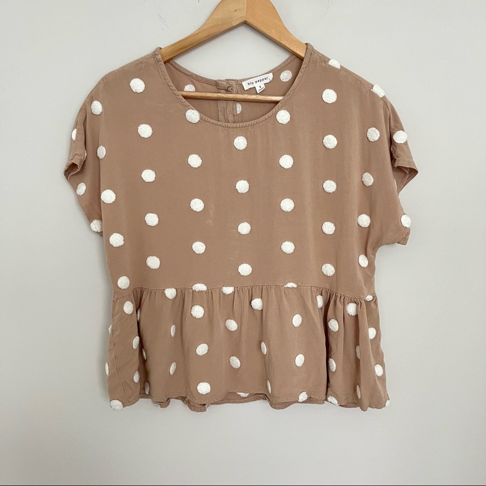 Blu Pepper Boho Blouse